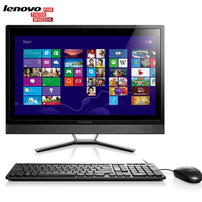 联想(lenovo)C5030 23英寸一体机电脑 /win10(i3/4G/1T/黑)联想C5030一体机