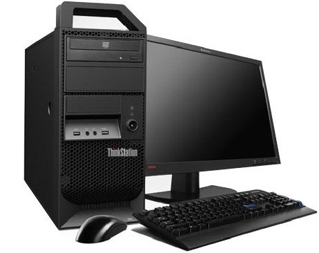 联想ThinkStation D30 图形工作站(2*E5-2609 2.4GHz/4G/500G/WIN7正版)北京华融信通 正品包邮!:亚马逊:电脑/IT/办公